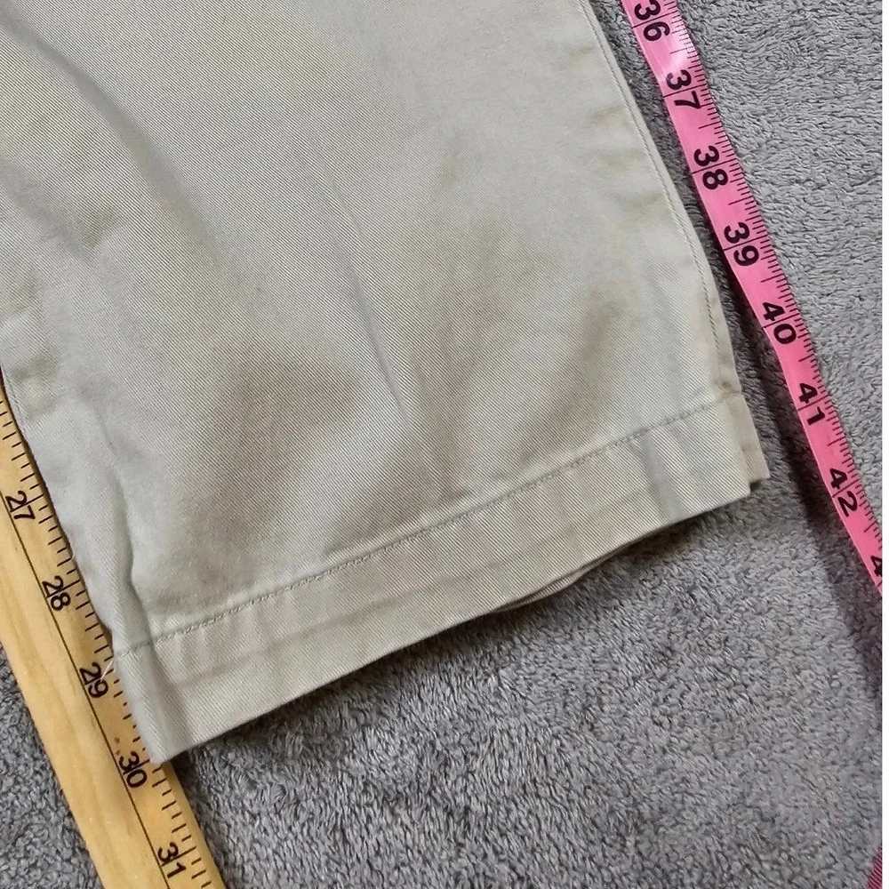Polo Ralph Lauren Mens Khaki Chino Pants Straight Leg Cotton Twill Trousers Tan